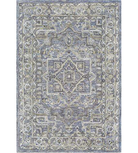 Surya SBY1003-913 Shelby 156 X 108 inch Violet/Khaki/Sage/Charcoal/Medium Gray/Taupe Rugs, Rectangle