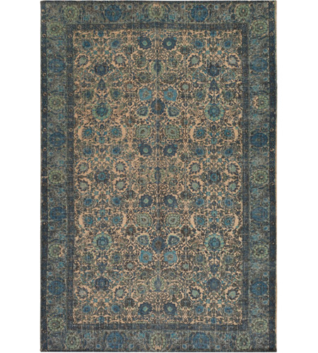 Surya SDI1004-810 Shadi 120 X 96 inch Neutral and Black Area Rug, Jute, Cotton, and Polyester