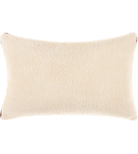 Surya SEH002-2214P Shepherd 22 inch Cream/Camel Pillow Kit