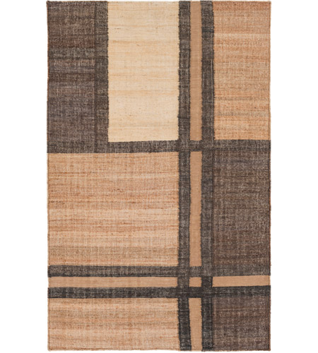 Surya SET3039-576 Seaport 90 X 60 inch Neutral and Brown Area Rug, Jute and Viscose
