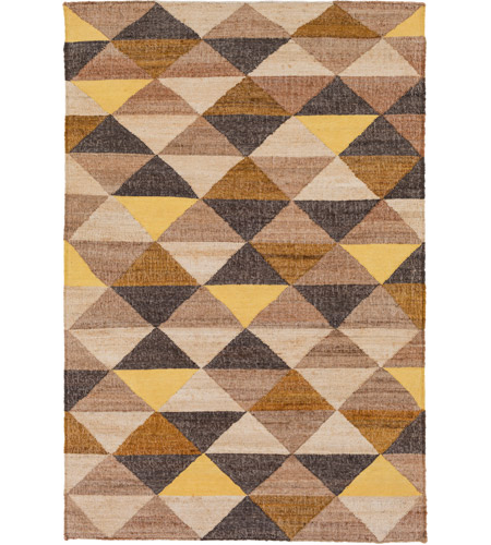 Surya SET3045-576 Seaport 90 X 60 inch Neutral and Brown Area Rug, Jute and Viscose