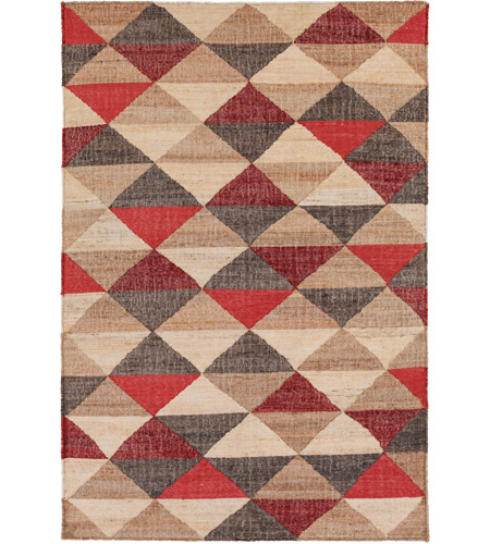 Surya SET3047-3353 Seaport 63 X 39 inch Neutral and Neutral Area Rug, Jute and Viscose photo