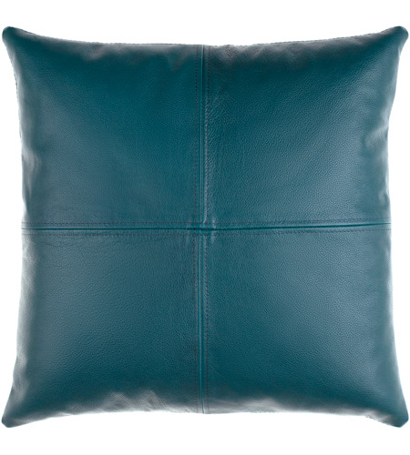 Surya SFD003-2020 Sheffield 20 inch Denim/Teal Pillow Cover