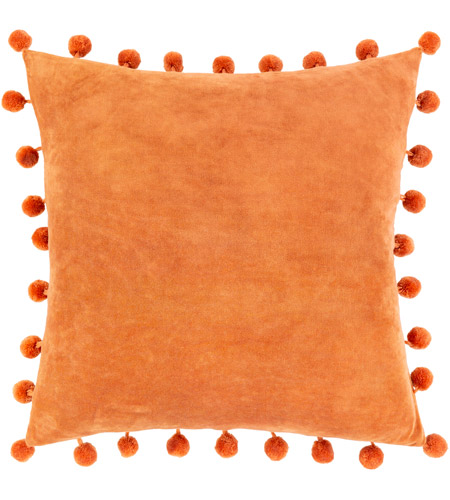 Surya SGI006-2020P Serengeti 20 X 20 inch Burnt Orange Pillow Kit, Square photo