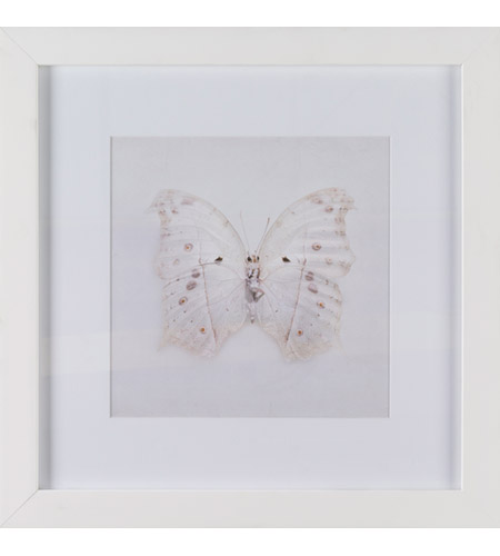 Surya SI102A001-2222 Ivory Wings Wall Art, Square, Eternal