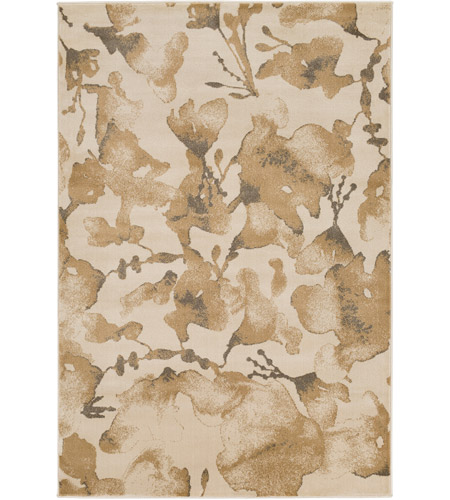 Surya SIB1007-233 Steinberger 39 X 24 inch Neutral and Brown Area Rug, Polypropylene and Jute