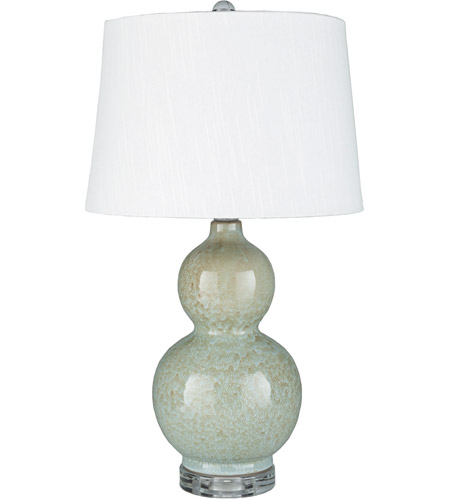 pale blue table lamp