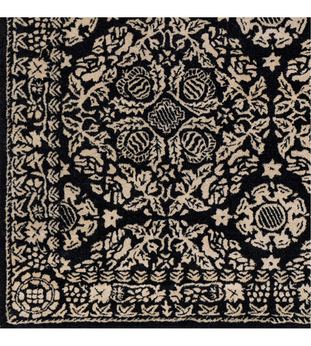 Surya SMI2167-23 Smithsonian 36 X 24 inch Black/Khaki/Ivory Rugs, Rectangle smi2167-swatch.jpg