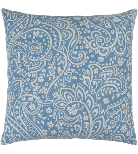 Surya SMS028-2020 Somerset 20 X 20 inch Navy and Off-White Pillow Cover sms028.jpg