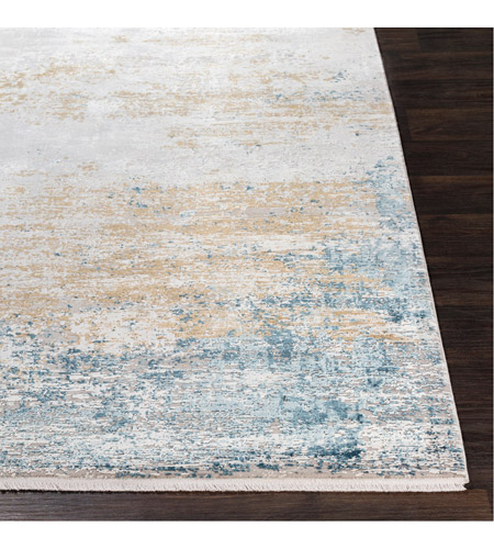 Surya SOR2301-23 Solar 36 X 24 inch Sky Blue/Dark Blue/Bright Yellow/White/Taupe Rugs, Rectangle sor2301-front.jpg