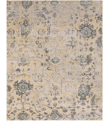 Surya SRE1008-710910 Serene 118 X 94 inch Neutral and Brown Area Rug, Polyester and Polypropylene photo