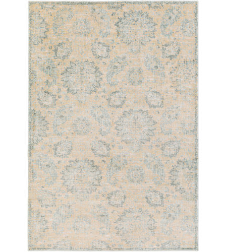 Surya SRE1018-5373 Serene 87 X 63 inch Neutral and Neutral Area Rug, Polyester and Polypropylene photo
