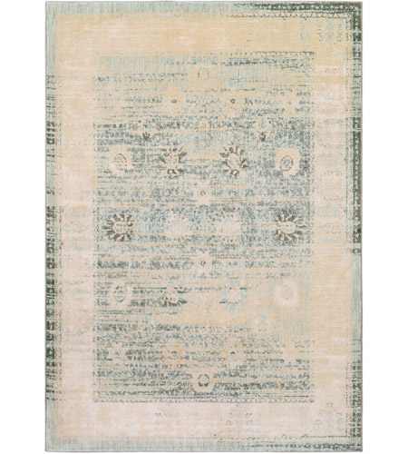 Surya SRE1019-110211 Serene 35 X 22 inch Neutral and Neutral Area Rug, Polyester and Polypropylene photo