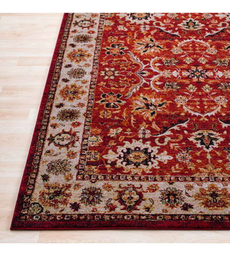 Surya SRP1005-5373 Serapi 87 X 63 inch Red and Brown Area Rug, Polypropylene srp1005_front.jpg