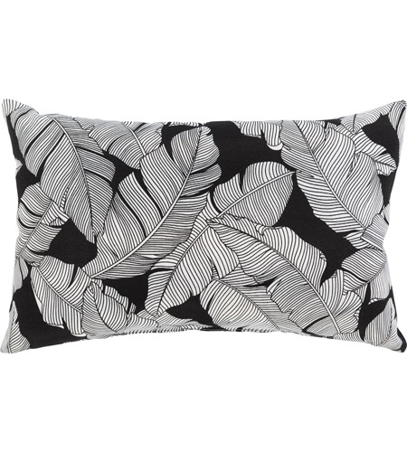 Surya USA001-1616 Musa 16 X 16 inch White/Black Pillow Cover