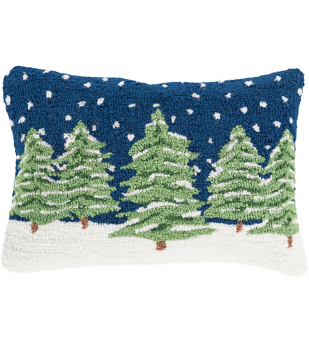 navy christmas pillows