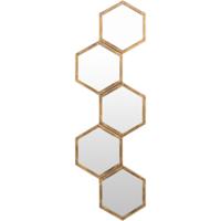 Surya HNY001-1135 Honeycomb 35 X 11 inch Wall Mirror thumb
