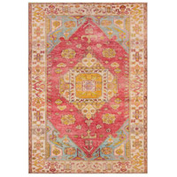 Surya AML2346-27710 Amelie 94 X 31 inch Bright Pink; Multicolored Washable Rug photo thumbnail