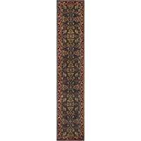 Surya AWHY2061-36RD Middleton 42 X 42 inch Bright Red/Charcoal/Mustard/Dark Brown/Olive/Tan Rugs, Round photo thumbnail