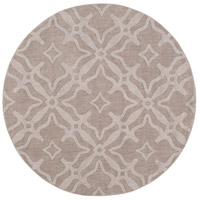 Surya AWMP4023-79RD Metro 93 X 93 inch Taupe Indoor Area Rug, Round thumb