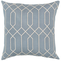 Surya BA039-1818 Skyline 18 X 18 inch Blue and Off-White Pillow Cover thumb