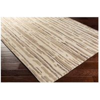 Surya CAN2074-913 Modern Classics 156 X 108 inch Neutral and Brown Area Rug, Wool and Viscose can2074_corner.jpg thumb
