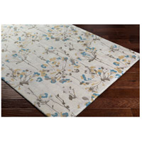 Surya CAN2082-3353 Modern Classics 63 X 39 inch Neutral and Gray Area Rug, Viscose and Wool can2082_corner.jpg thumb