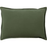 Surya CV008-1319 Cotton Velvet 19 X 13 inch Dark Green Pillow Cover, Lumbar thumb