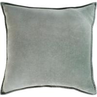 Surya CV021-2020D Cotton Velvet 20 X 20 inch Sea Foam Pillow Kit, Square photo thumbnail