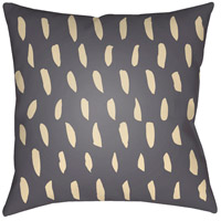 Surya DOT002-1818 Spots 18 X 18 inch Grey and Beige Outdoor Throw Pillow thumb