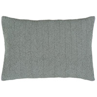 Surya GA004-1320D Gianna 19 X 13 inch Medium Gray Lumbar Pillow alternative photo thumbnail