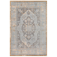 Surya GDF1010-23 Goldfinch 36 X 24 inch Gray and Blue Area Rug, Polypropylene and Polyester photo thumbnail
