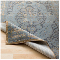 Surya GDF1010-23 Goldfinch 36 X 24 inch Gray and Blue Area Rug, Polypropylene and Polyester alternative photo thumbnail