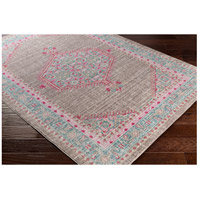 Surya GER2315-31157 Germili 65 X 47 inch Teal/Taupe/Bright Pink Rugs, Polyester alternative photo thumbnail