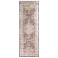 Surya GER2316-23 Germili 34 X 24 inch Bright Pink/Dark Brown/Taupe/Bright Yellow Rugs, Polyester photo thumbnail