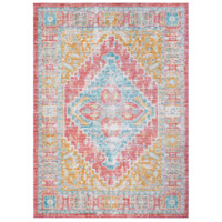 Surya GER2322-5376 Germili 87 X 63 inch Coral/Mint/Bright Yellow/Beige Rugs, Polyester photo thumbnail