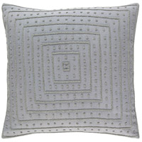Surya GI004-2020 Gisele 20 X 20 inch Grey Pillow Cover photo thumbnail
