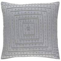 Surya GI004-2020P Gisele 20 X 20 inch Medium Gray Throw Pillow alternative photo thumbnail