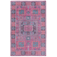 Surya GRT1001-23 Greta 36 X 24 inch Red and Blue Area Rug, Wool photo thumbnail