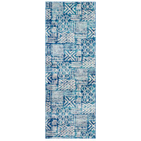 Surya HAP1092-23 Harput 36 X 24 inch Bright Blue/Aqua/Light Gray/Ivory Rugs, Rectangle thumb