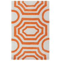 Surya HDP2009-23 Hudson Park 36 X 24 inch Orange and Neutral Area Rug, Polyester thumb