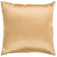 Surya HH038-1818 Solid Luxe 18 X 18 inch Mustard Pillow Cover hh038.jpg thumb