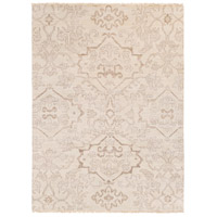 Surya HIL9040-811 Hillcrest 132 X 96 inch Light Gray/Camel/Taupe Rugs, Wool thumb
