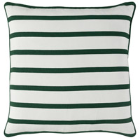 Surya HOLI7258-1818 Holiday 18 X 18 inch Dark Green Pillow Cover, Square thumb