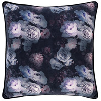 Surya HTC001-2020D Horticulture 20 X 20 inch Black/Medium Gray/Pale Blue/Bright Purplle Pillow Kit, Square thumb