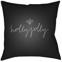 Surya JOY011-2020 Holly Jolly Ii 20 X 20 inch Black and White Outdoor Throw Pillow thumb