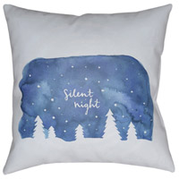 Surya JOY031-2020 Silent Night 20 X 20 inch Black and Red Outdoor Throw Pillow alternative photo thumbnail
