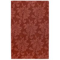 Surya M205-58 Mystique 96 X 60 inch Red Area Rug, Wool thumb
