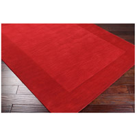 Surya M299-3353 Mystique 63 X 39 inch Dark Red Rugs, Wool m299_corner.jpg thumb