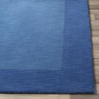 Surya M308-268 Mystique 96 X 30 inch Dark Blue Rugs, Wool alternative photo thumbnail